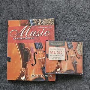 Music: An Appreciation, 6th Brief Edition and CD's